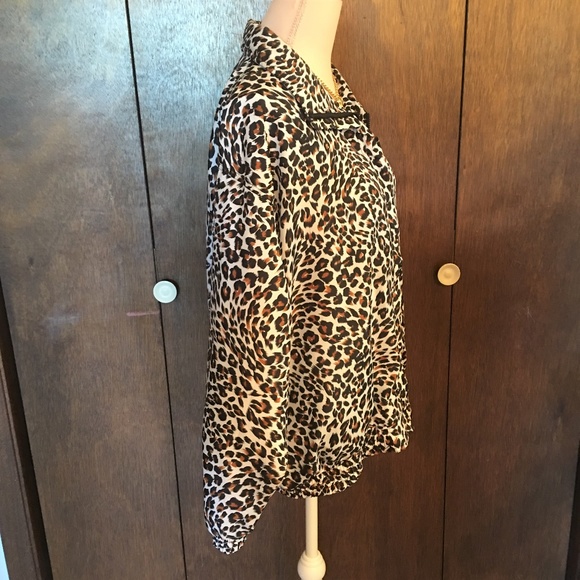 Southern Expressions Leopard Zip Jacket - Picture 4 of 7